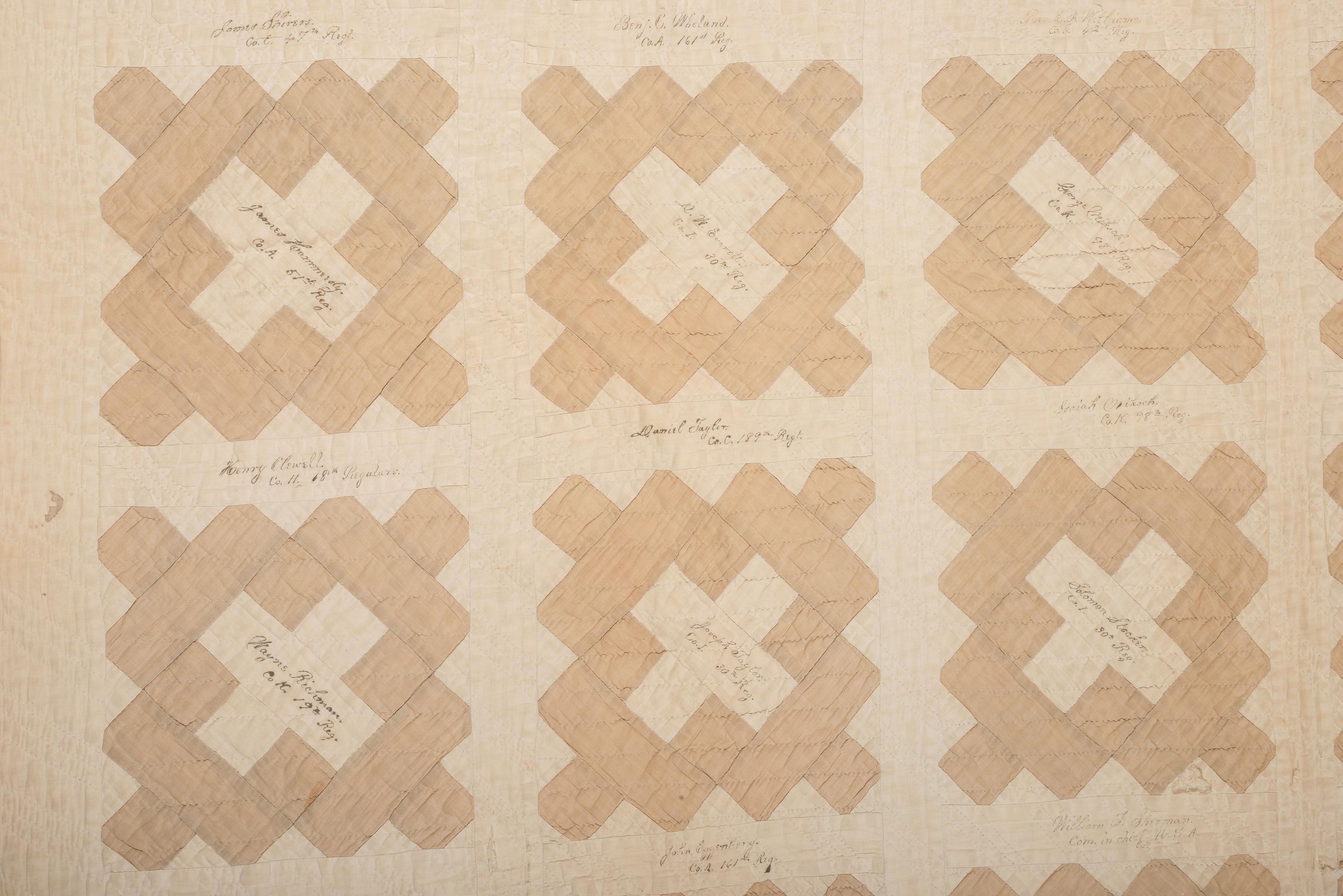 GAR Rank Post 534 quilt, Gnadenhutten, Tuscarawas County, Ohio.