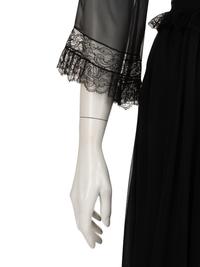 Chanel Silk Chiffon and Lace Dress, 1985-90