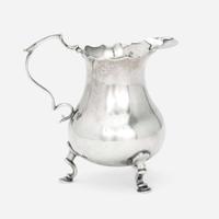 A silver cream pot Adrian Bancker (1703-1772), New York, NY, circa 1740