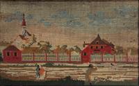 Three American Needlework Pictures