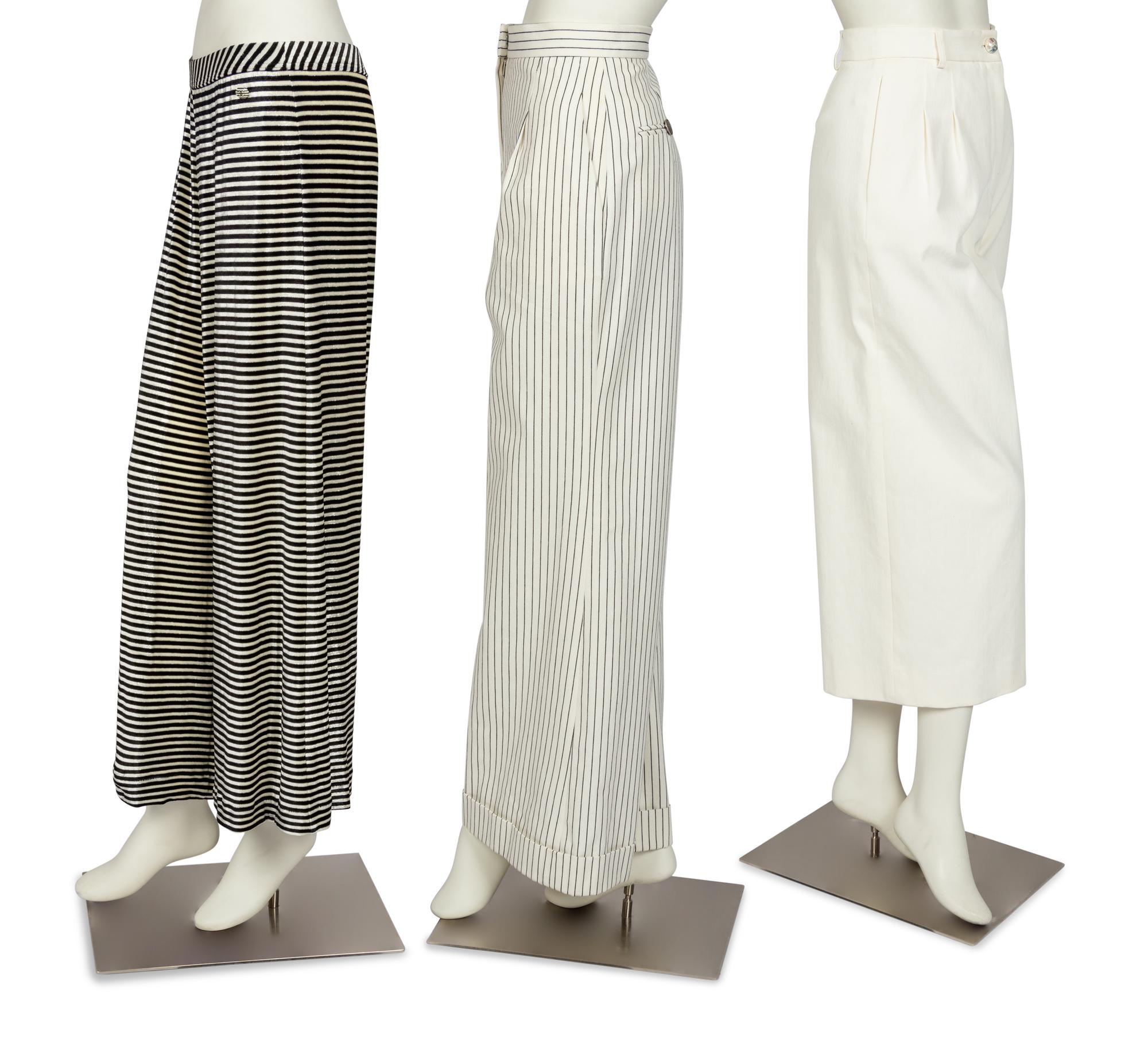 Three Summer Chanel Pants, 2010-17