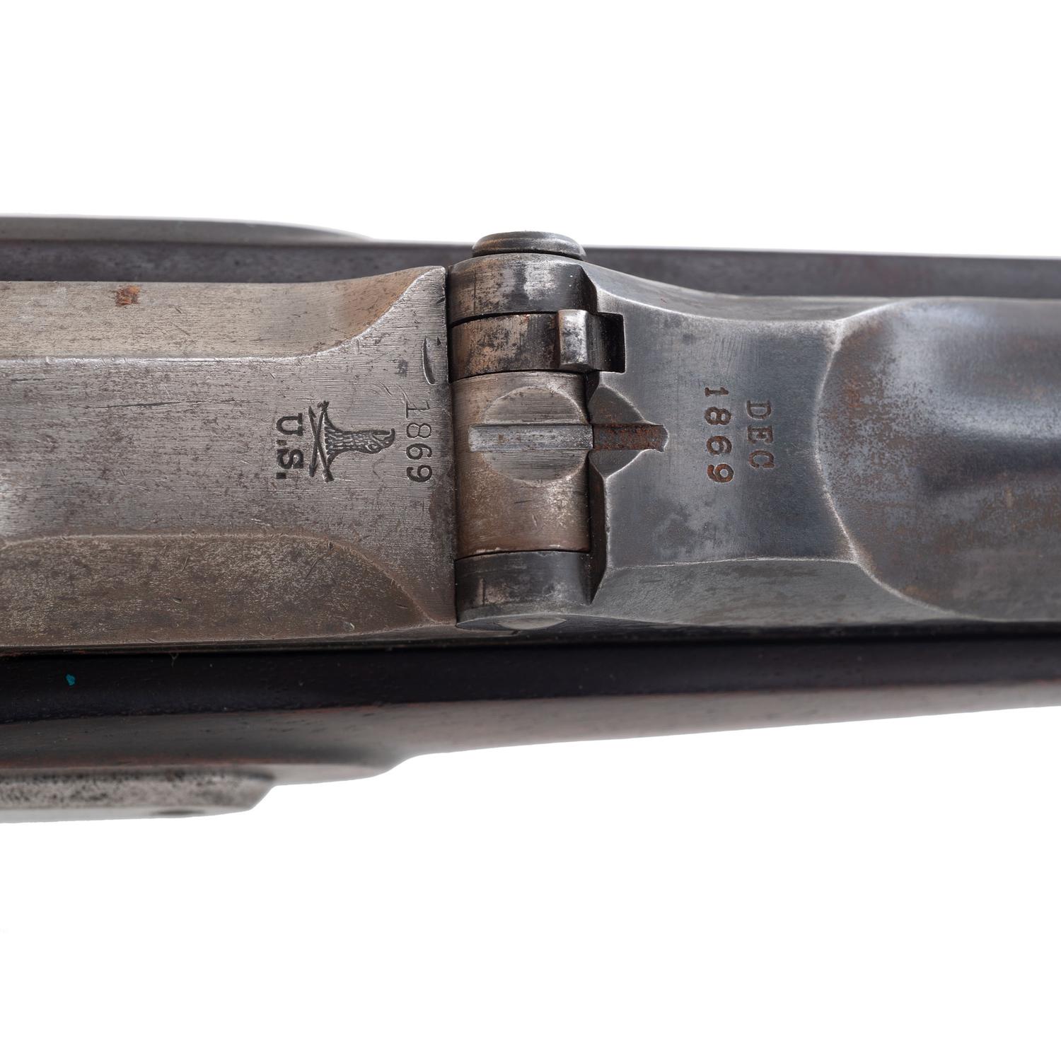Exacting Copy of a US Model 1869 Trapdoor Pistol Using Many Period Parts