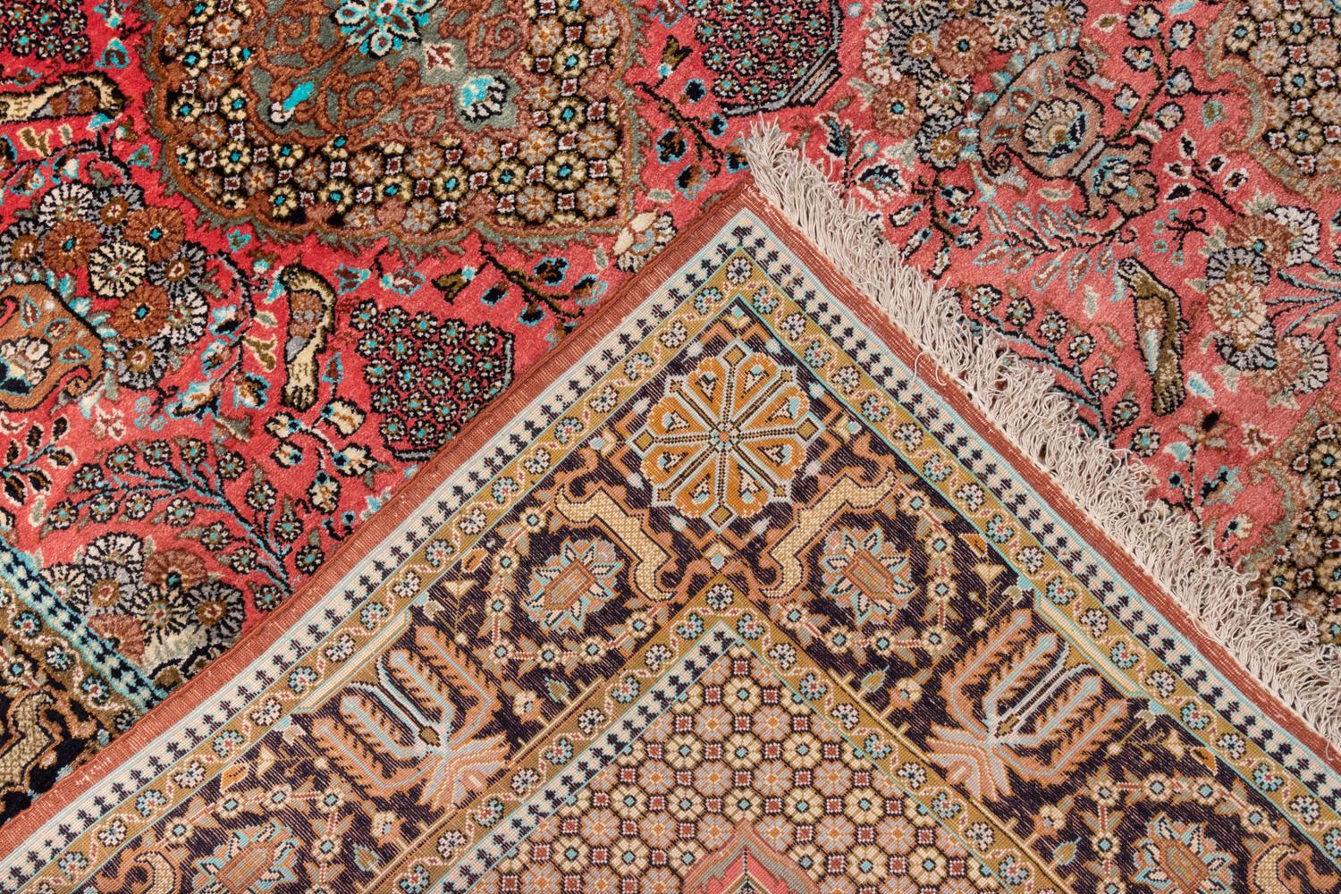A Persian Silk Rug