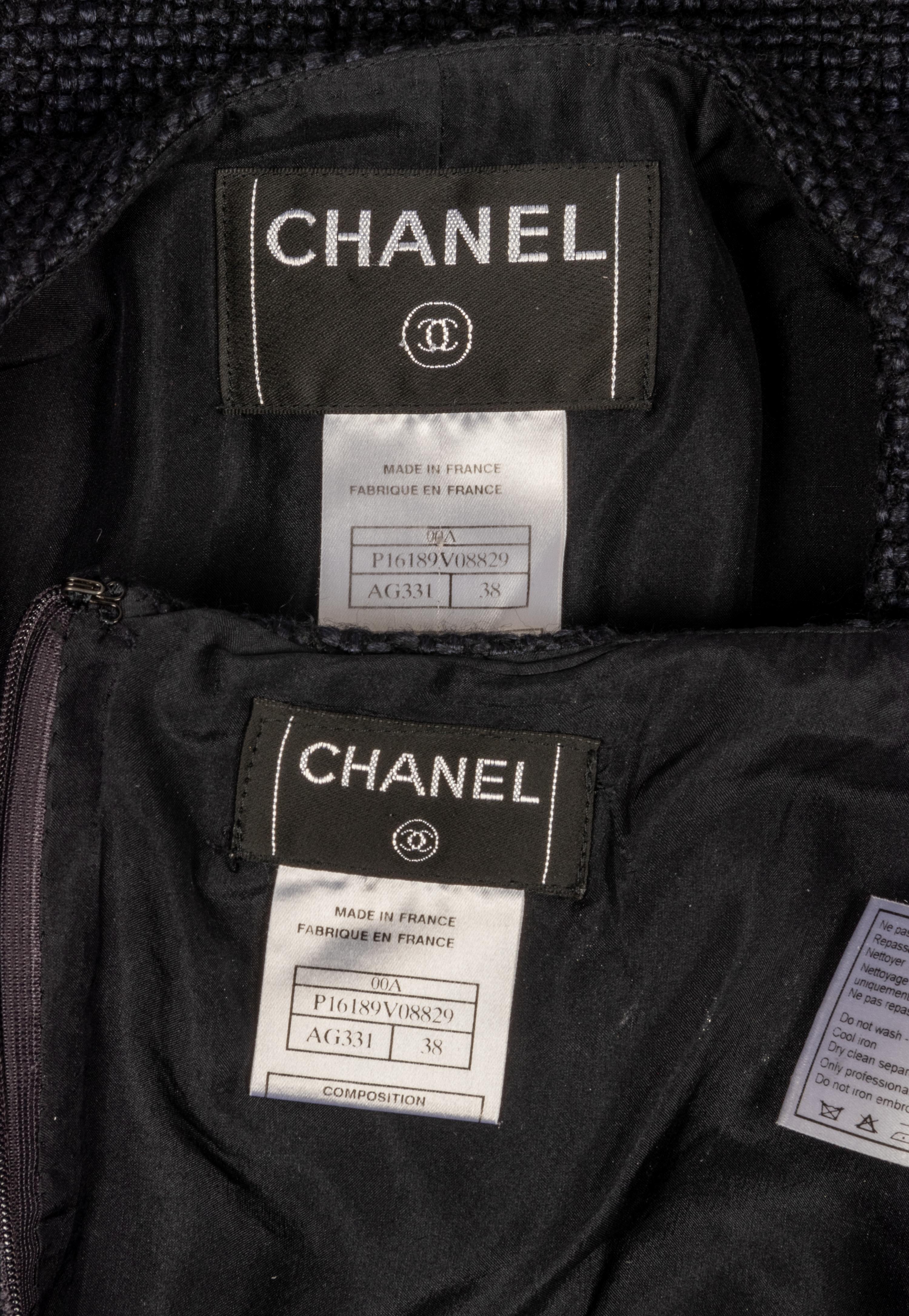 Chanel Two Piece Skirt Suit, Autumn 2000