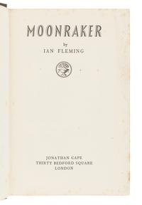 FLEMING, Ian (1908-1964). Moonraker . London: Jonathan Cape, 1955.