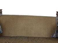 A Pair of Custom Upholstered Knole Sofas