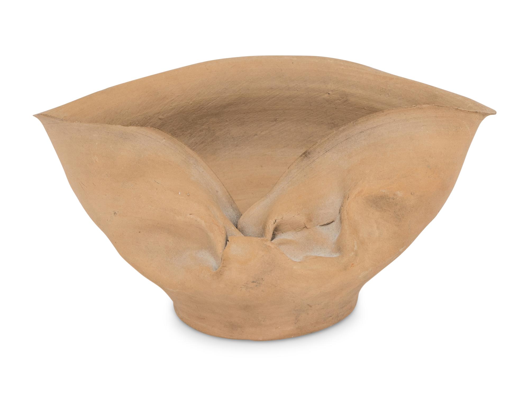 Bowl with Pinched Rim