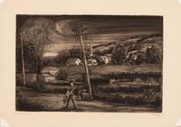 A pair of prints ( Studio Mirror; After the Storm )