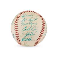 A 1985 Los Angeles Dodgers Team Signed Autograph Baseball (Beckett Authentication Services)