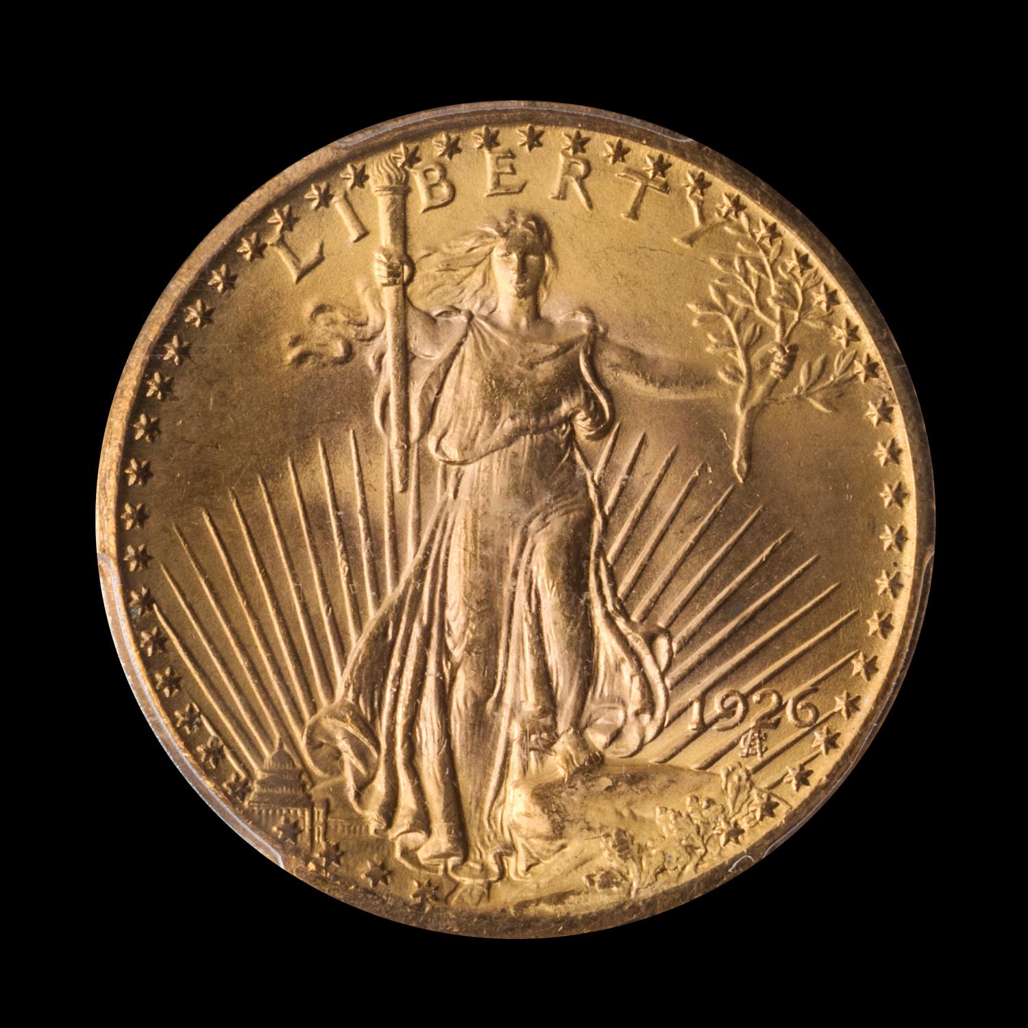 A United States 1926 St. Gaudens $20 Gold Coin