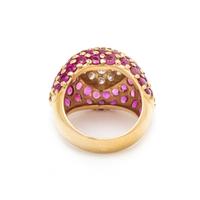 DIAMOND AND RUBY RING