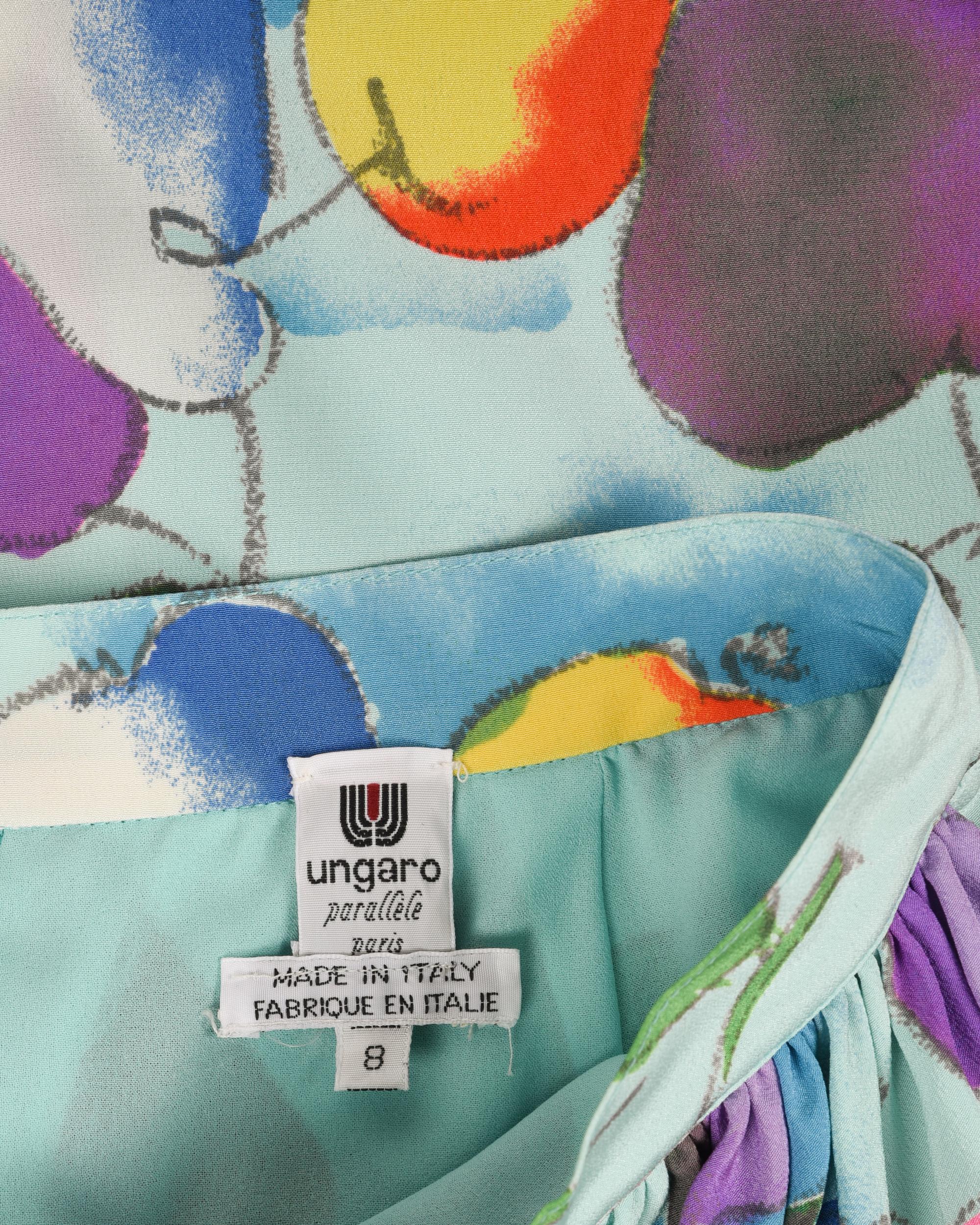 Eleven Designer Items: Five Tops and Five Skirts by Emanuel Ungaro and One Christian Lacroix Top, 1980s-90s