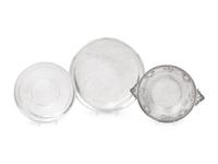 Seven American Silver Trays