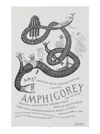 [GOREY -- POSTERS]. A group of 4 posters SIGNED BY GOREY, comprising: