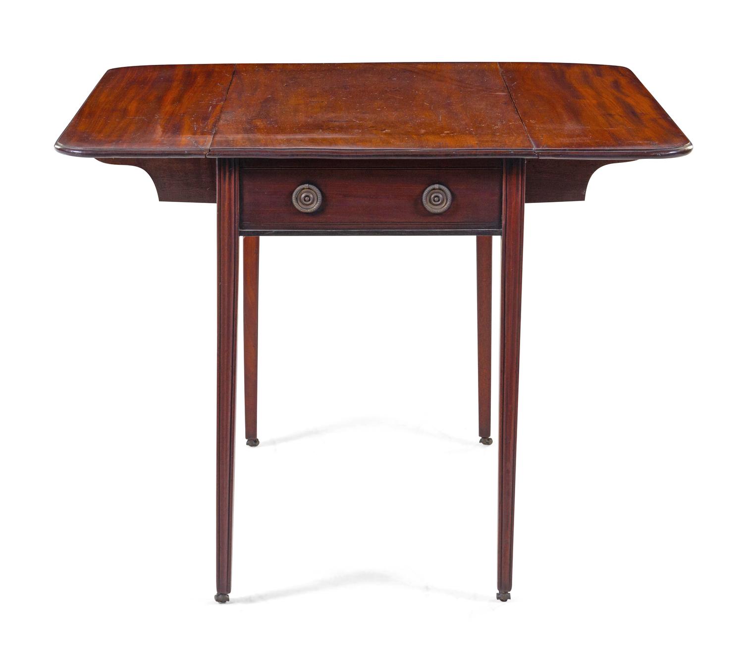 A George III Style Mahogany Pembroke Table — 2nd HALF 19TH CENTURY