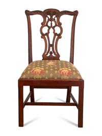 A Set of Twelve George III Style Mahogany Dining Chairs