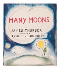 THURBER, James Grover (1894-1961). Many Moons. Louis Slobodkin, Illustrator. New York: Harcourt, Brace and Company, 1943.