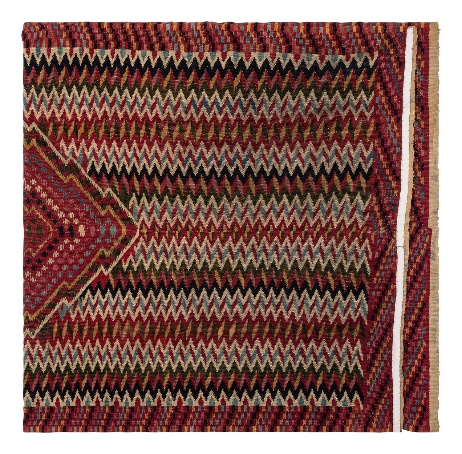 Mexican Late Classic Saltillo Serape