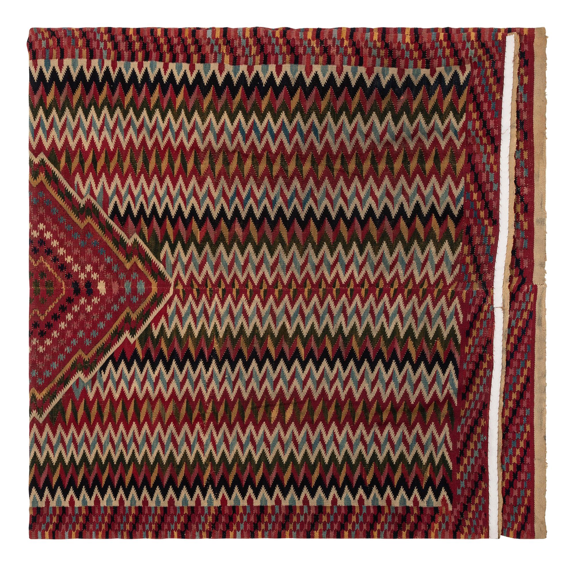 Mexican Late Classic Saltillo Serape