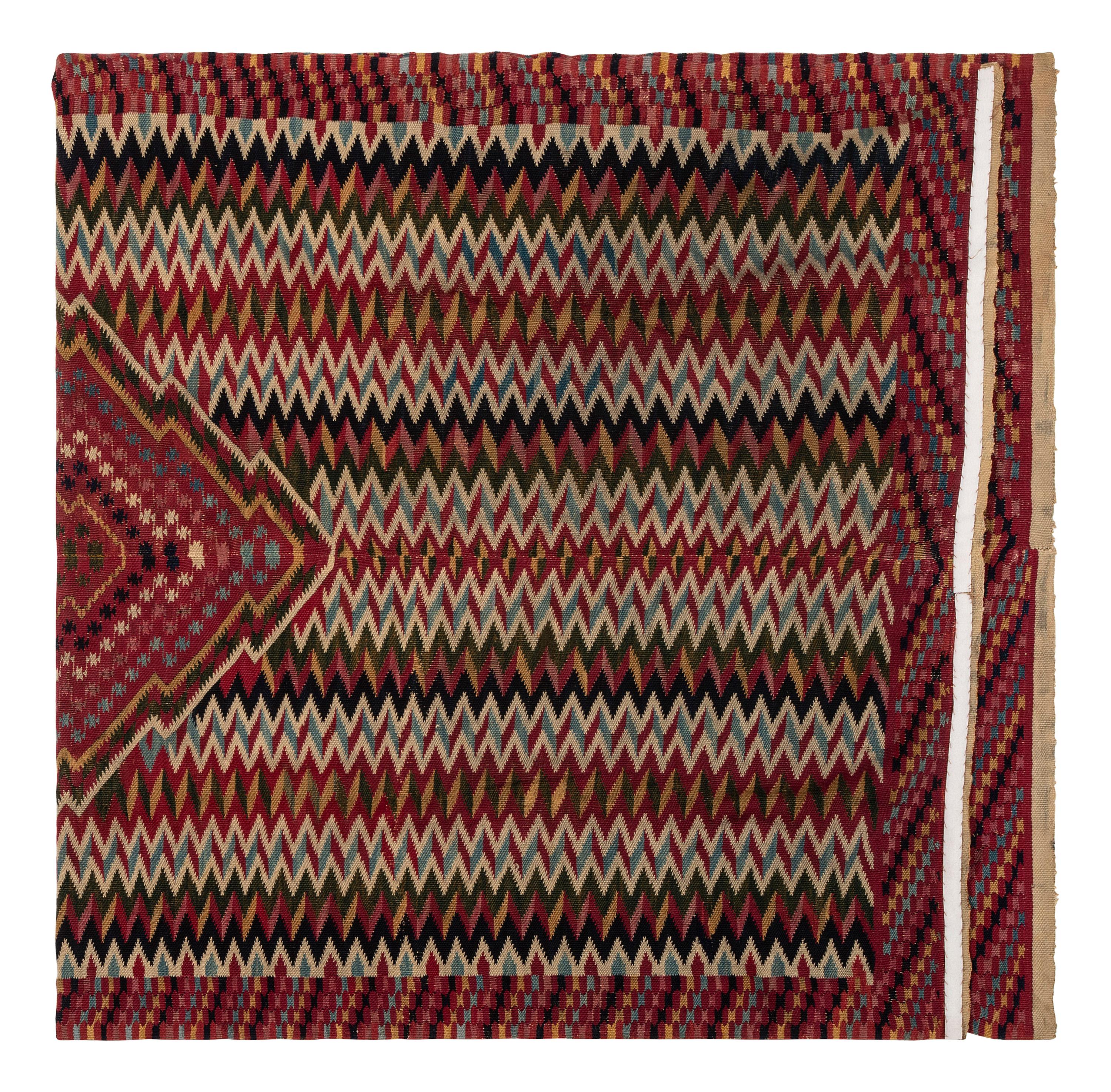 Mexican Late Classic Saltillo Serape