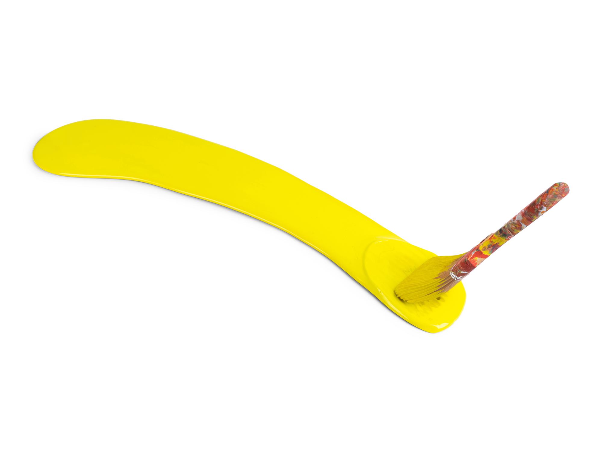 The Yellow Brush Stroke