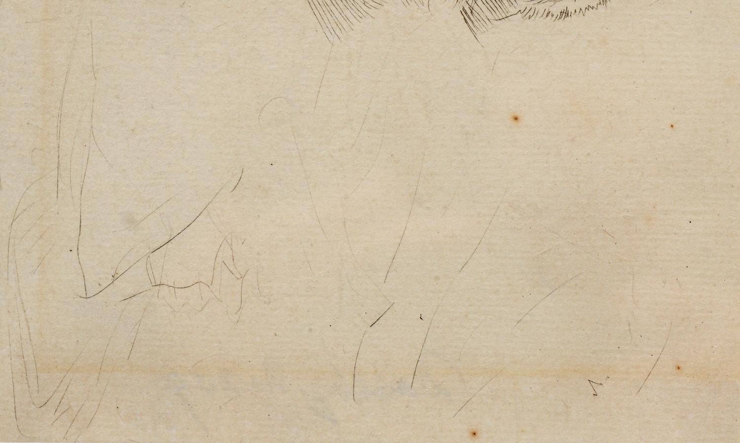 Old Man shading his Eyes with his Hand , ca. 1639