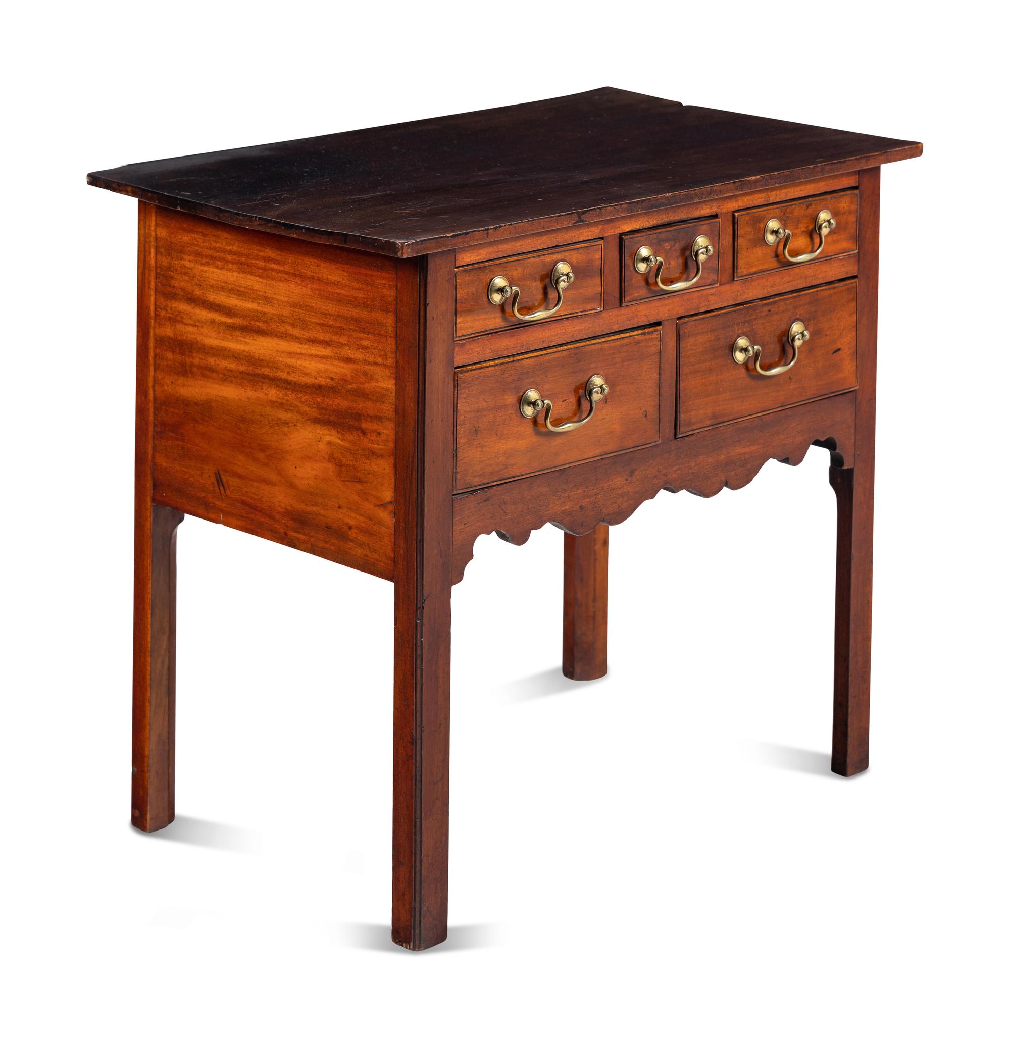 A George III Mahogany Dressing Table