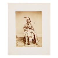Antonio Zeno Shindler (Bulgarian, 1823-1899) — He Walks Mad, Yankton Dakota, 1867