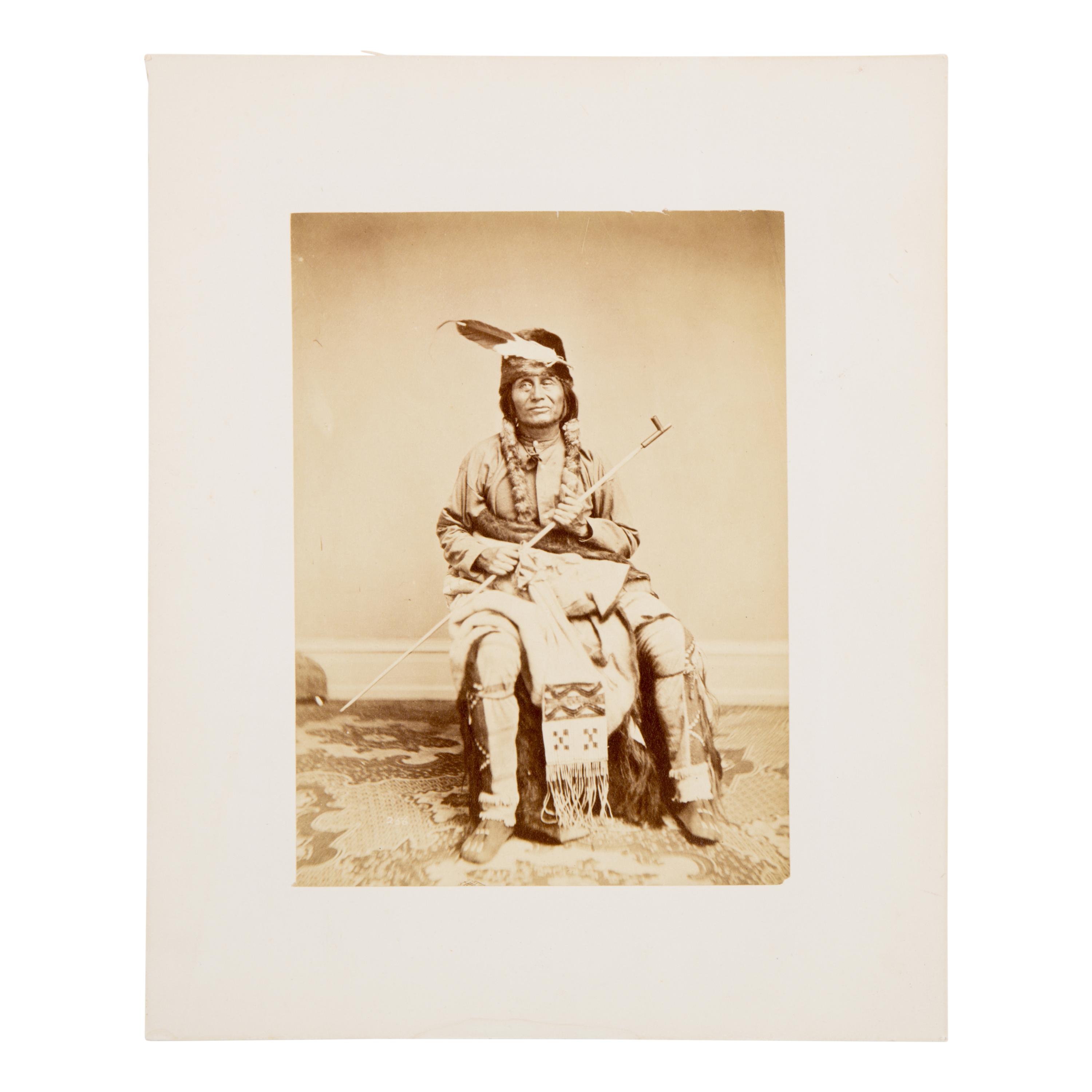 Antonio Zeno Shindler (Bulgarian, 1823-1899) — He Walks Mad, Yankton Dakota, 1867