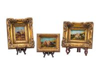 Men on Horseback (three works)