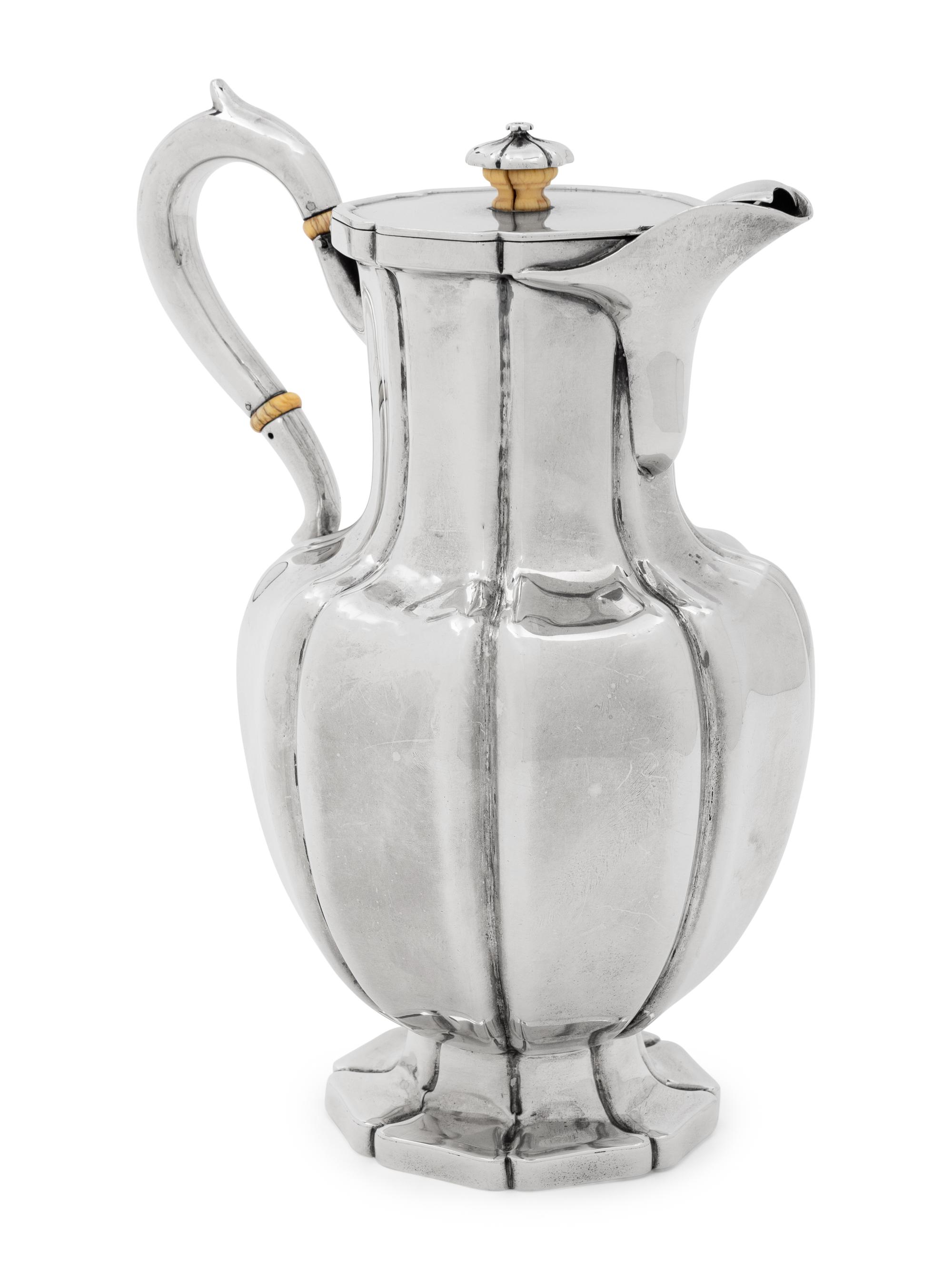 An American Silver Milk Pitcher