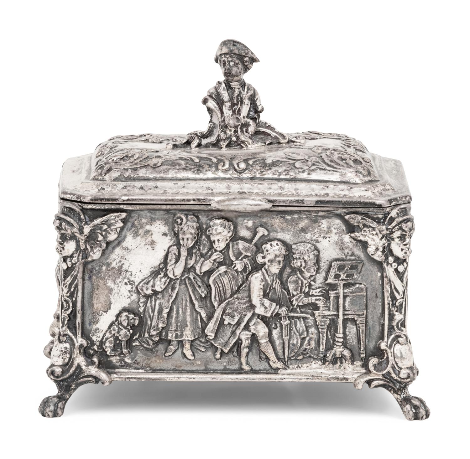 A Dutch Silver Tobacco Box