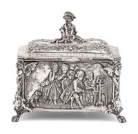 A Dutch Silver Tobacco Box