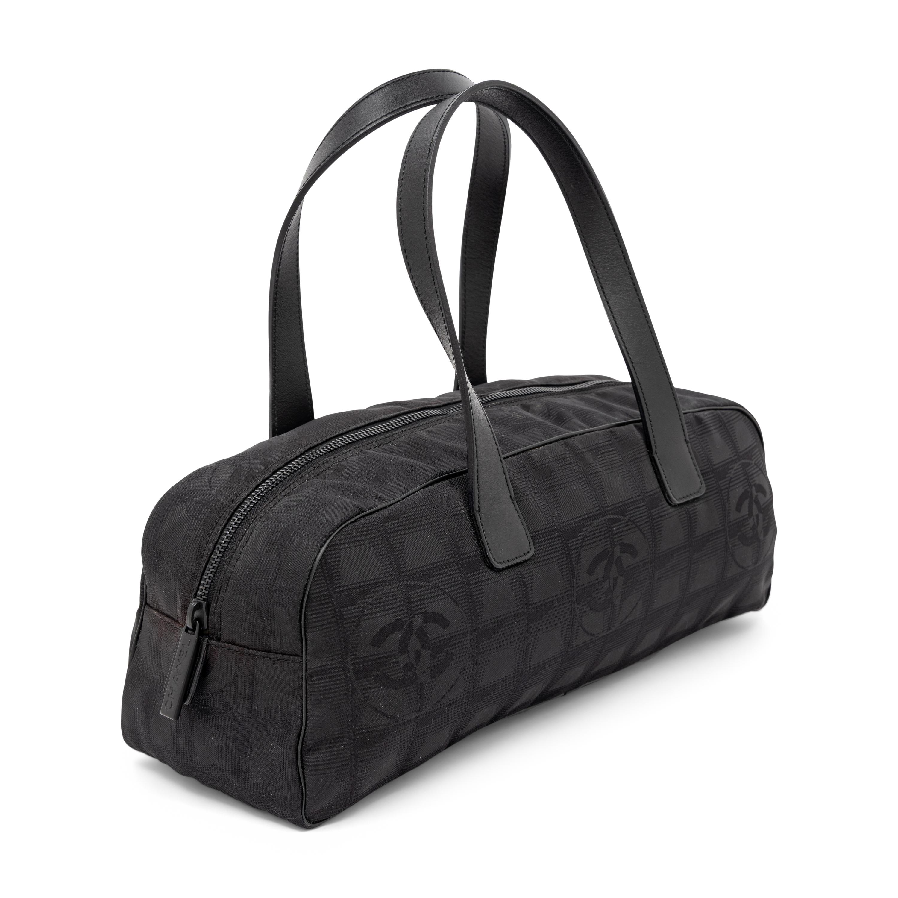 Chanel, Black Bowling Bag