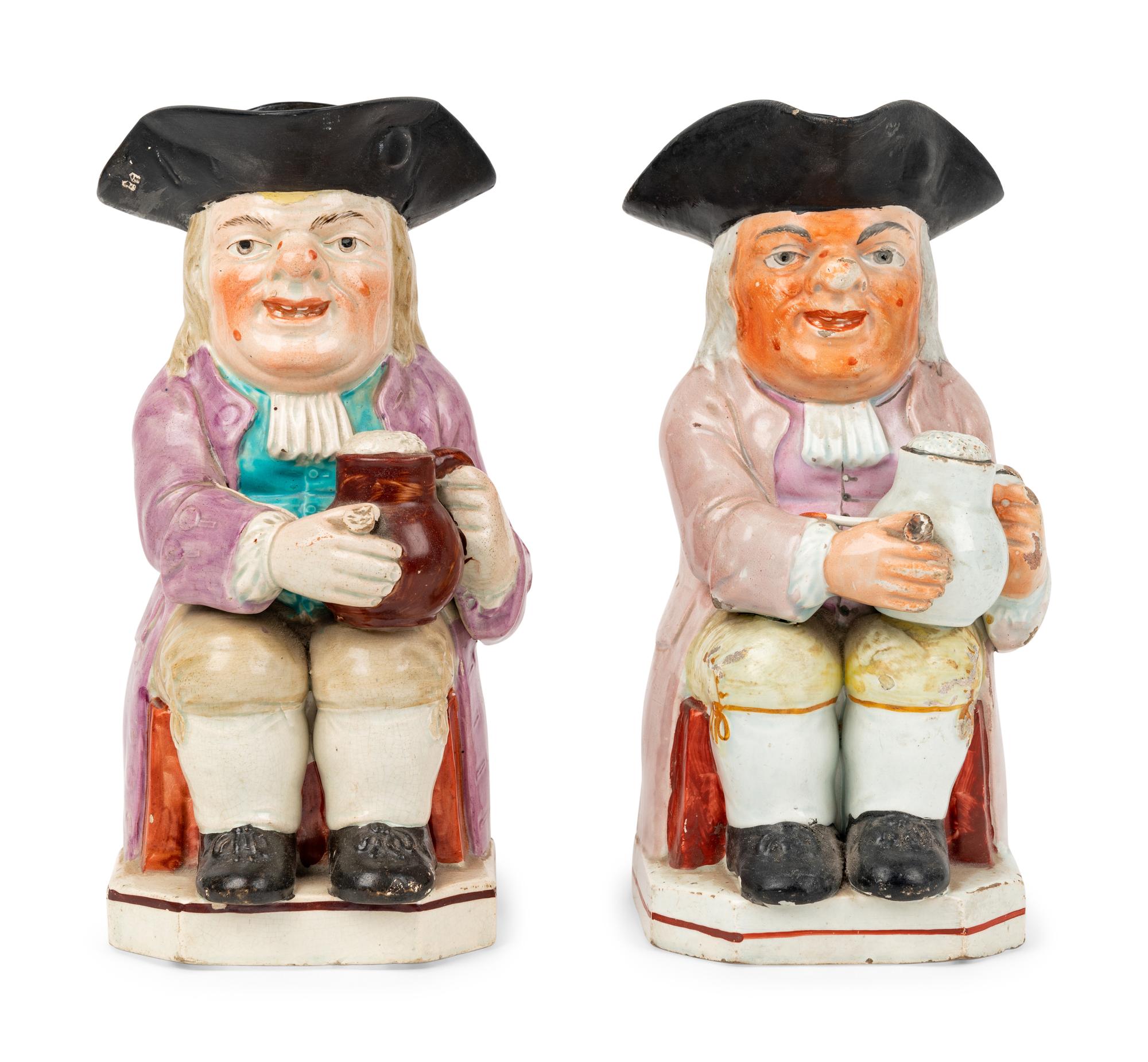 Two English Toby Jugs