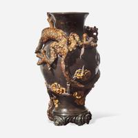 A Harry Barnard (1862-1933) Wedgwood Vase with Dragon UK, 1922