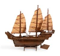 A Model of a Chinese Junk