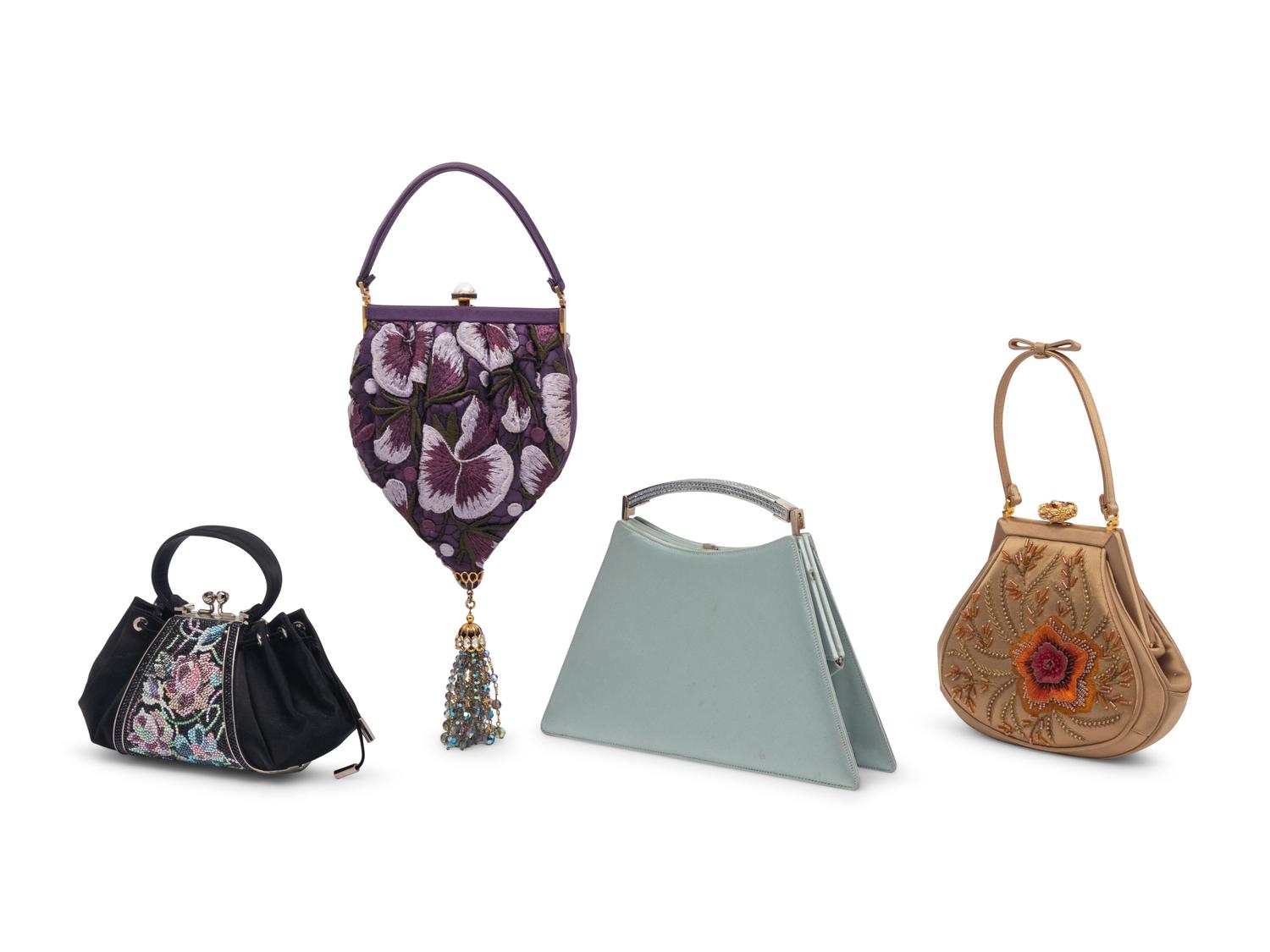 Four Judith Leiber Evening Bags