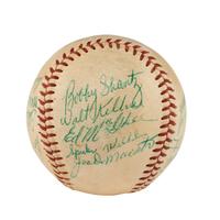 A 1953 Philadelphia Athletics Team Signed Autograph Baseball (Beckett Authentication Services)