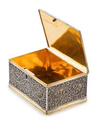 A Scottish Silver and Italian Micromosaic-Inset Snuff Box
