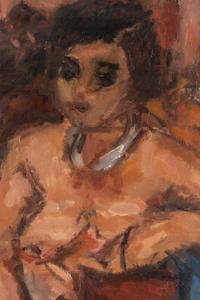 Nu assis , c. 1926