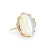 CAT’S EYE MOONSTONE RING