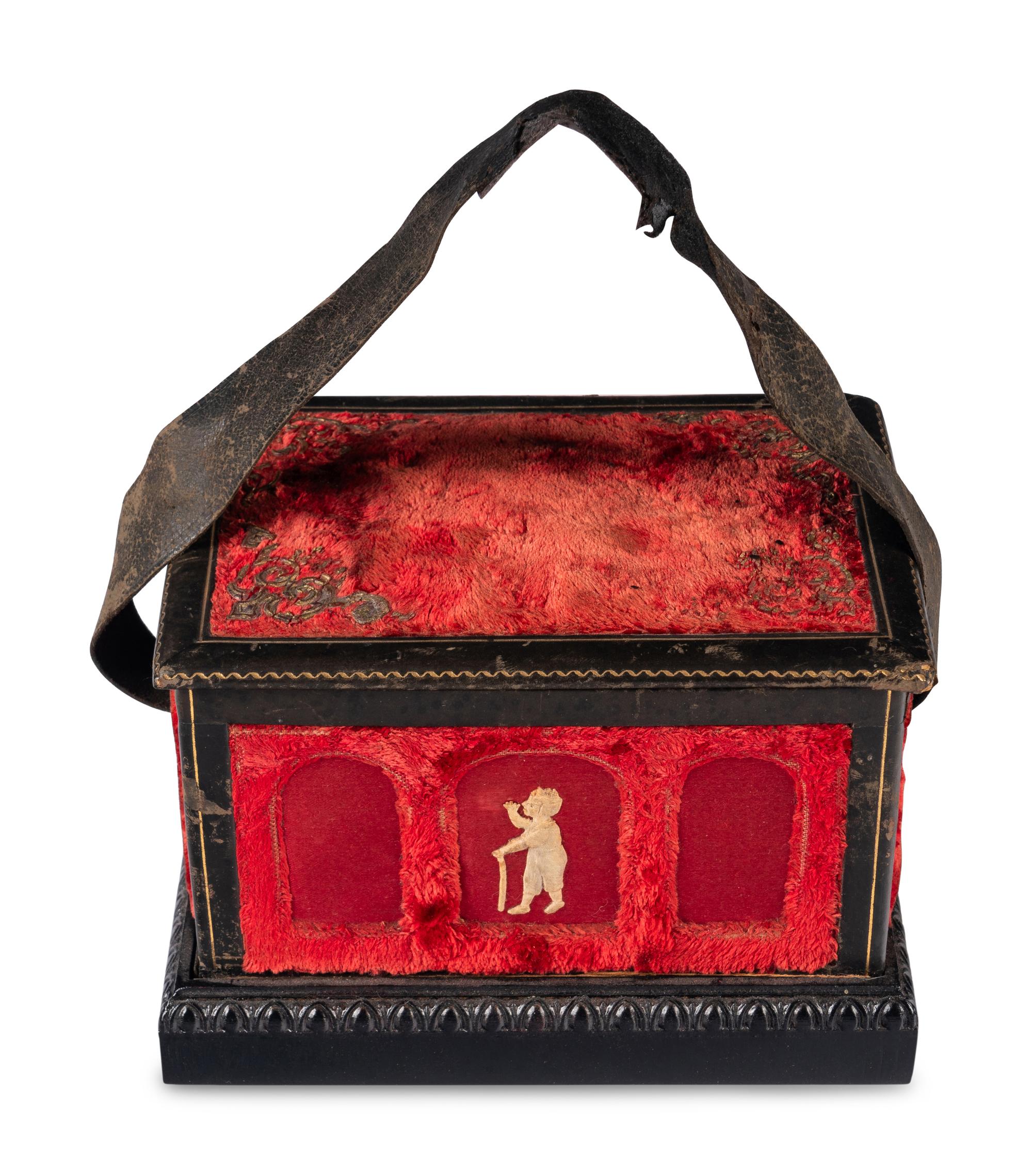 An Organ Shaped Musical Dresser Box