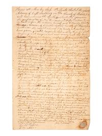 [CONTINENTAL CONGRESS]. A collection of signatures from delegates to the Continental Congress, 1764-1815, comprising: