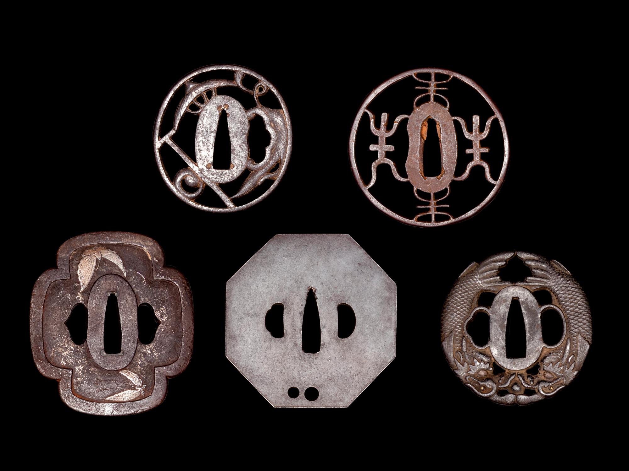 Five Iron Tsuba