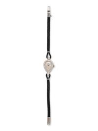 LECOULTRE, 14K WHITE GOLD AND DIAMOND WATCH