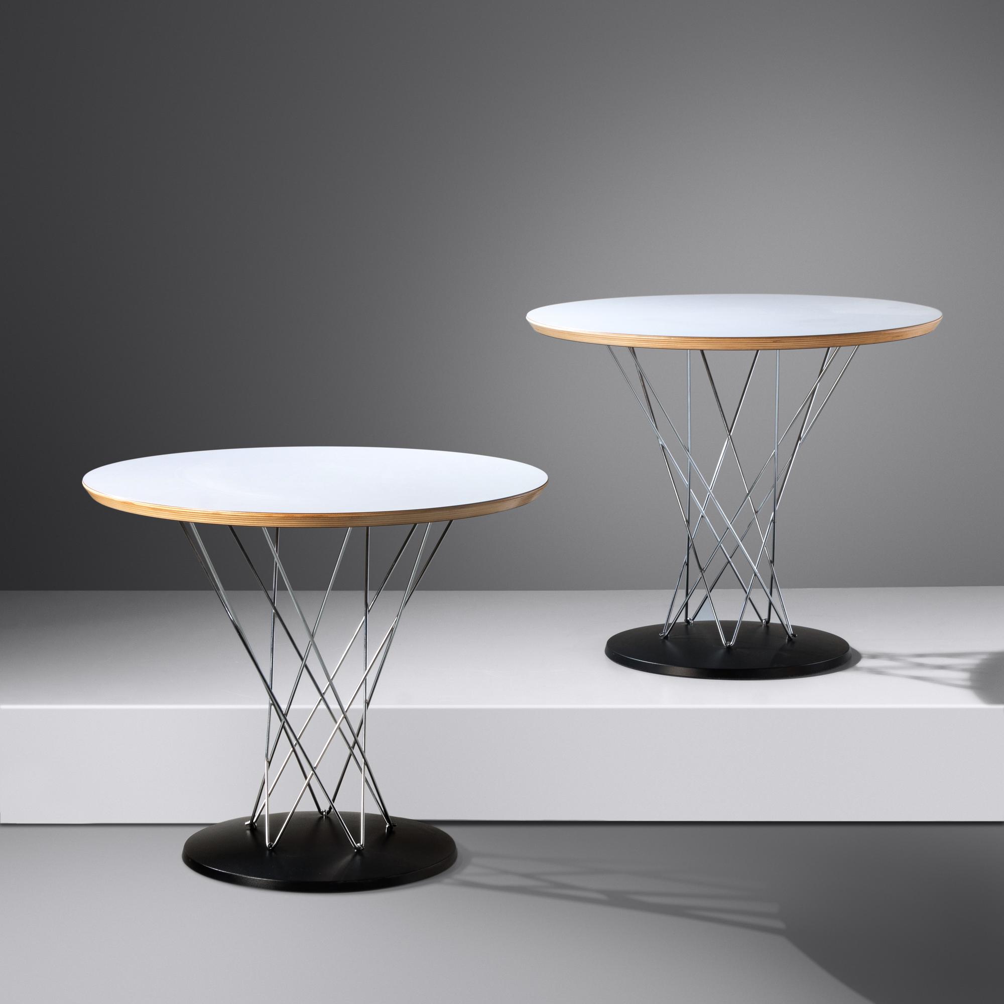 Pair of Cyclone Side Tables Knoll Associates, USA