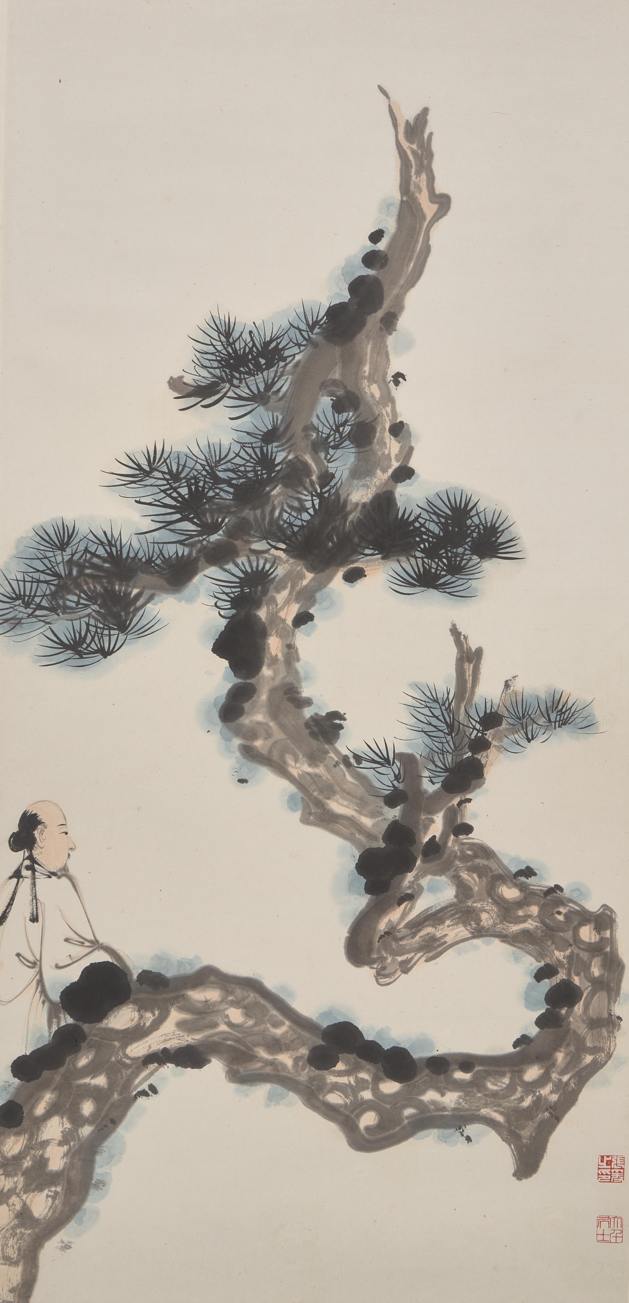 Attributed to Zhang Daqian (Chinese, 1899-1983) — 張大千（款，近代，1899-1983）