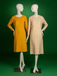 Mona von Bismarck; Two Givenchy Haute Couture Dresses