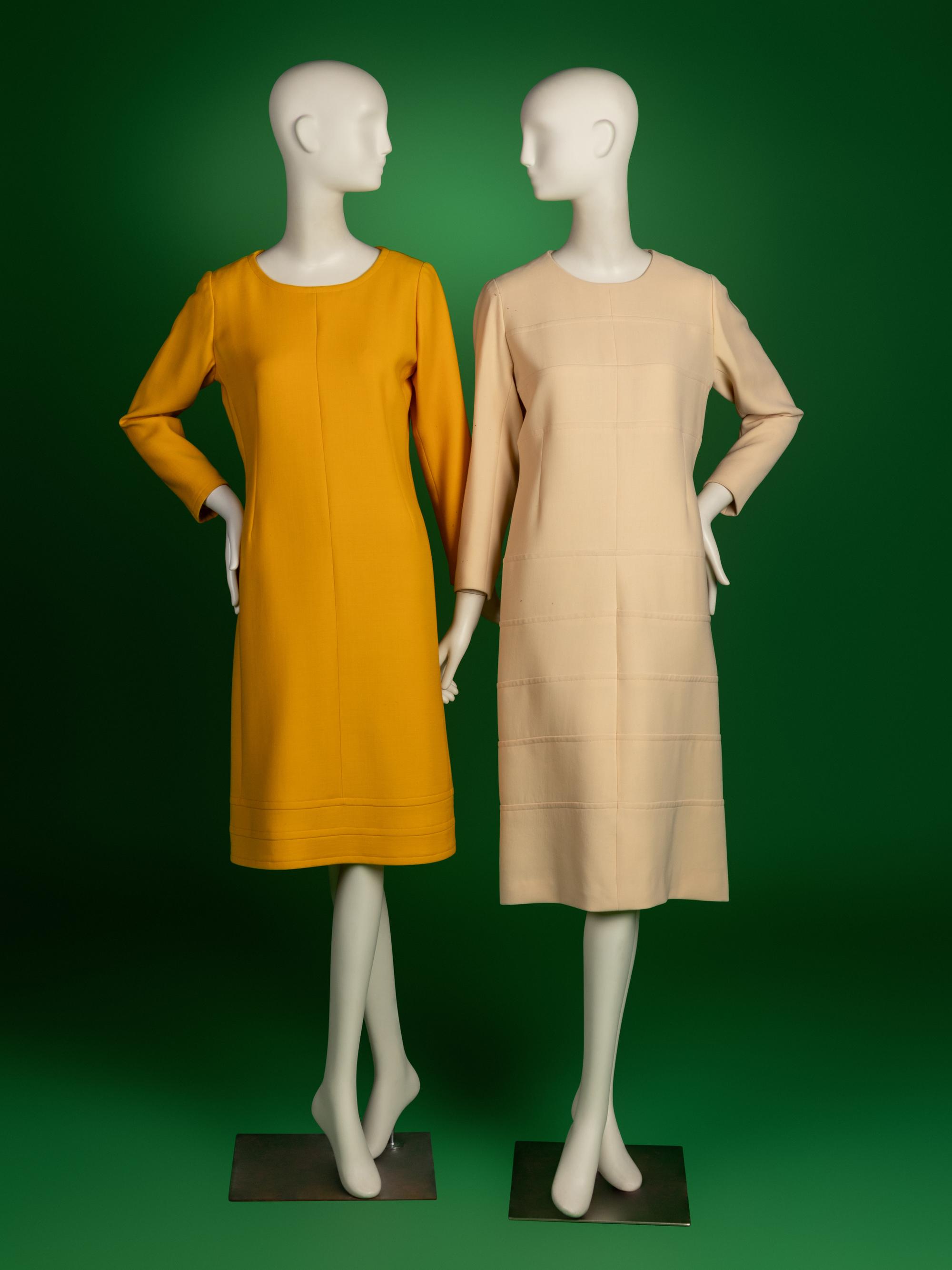 Mona von Bismarck; Two Givenchy Haute Couture Dresses